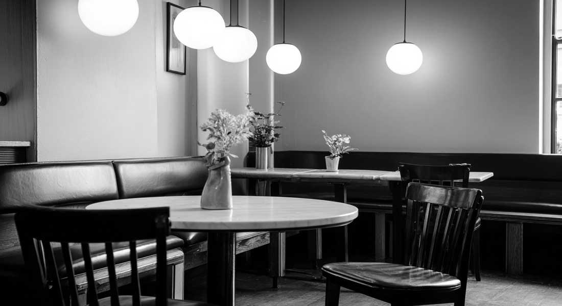 Ruhiges Café ideal für ein erstes Treffen